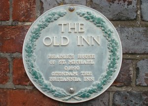 Britannia Inn plaque