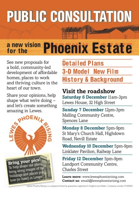 Lewes Phoenix Rising poster