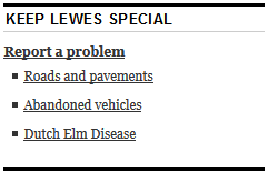 Fol website right panel