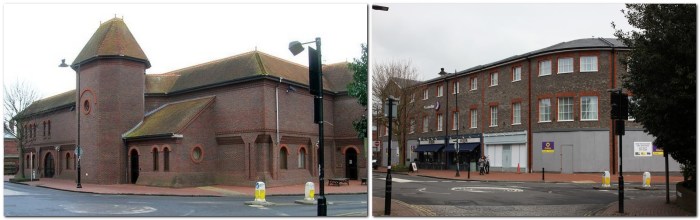 Lewes Magistrates Court and Premier Inn