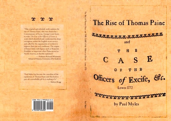 Myles-The Rise of Thomas Paine, book cover