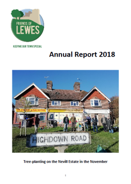 Friends of Lewes Annual Report 2018 front page