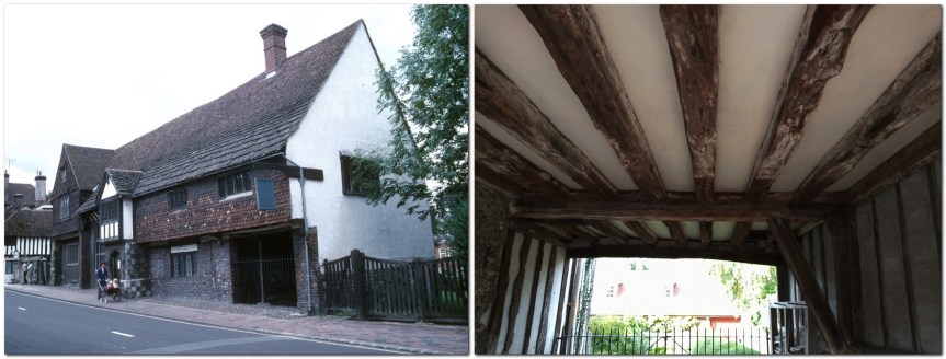 Anne of Cleves House 1975, and timbers
