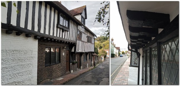 Timbers on Potters Lane, and Southover High Street, Lewes
