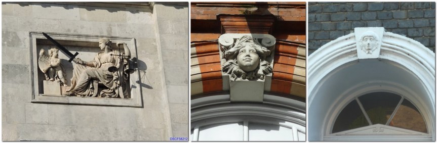 Coad Stone in Lewes at Crown Court, Town Hall, and Friars' Walk