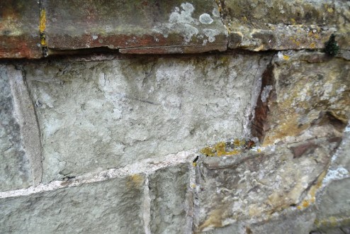 Greensand stones in Southover