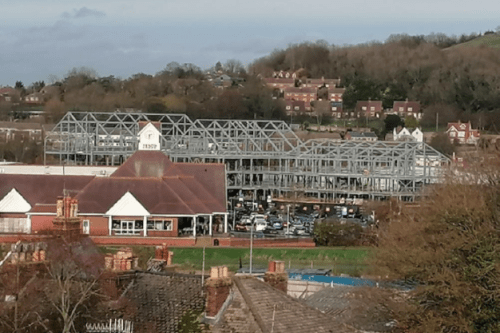 Development at Brooks Close, Lewes, Nov. 2020
