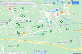 Google map of trees planted by the Friends of Lewes since 2014