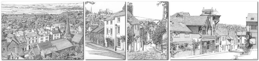 Lewes Views by Marietta Van Dyck