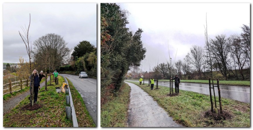 Offham Road, and Brighton Road planting, all finished